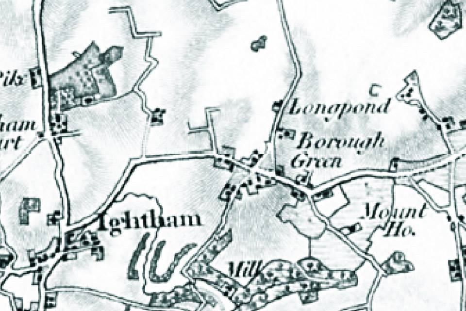 Borough Green Hamlet in the early 1800s
